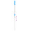 VidaXL vidaXL Pitchfork Handle Replacement Pitch Fork Handle Telescopic Silver Steel 3