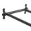 VidaXL vidaXL Foldable Saddle Rack Wall Mounted Saddle Stand Saddle Holder Black Iron 8