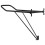 VidaXL vidaXL Foldable Saddle Rack Wall Mounted Saddle Stand Saddle Holder Black Iron 6