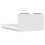 VidaXL vidaXL Bed Frame with Headboard Home Bed Base White 140x200 cm Engineered Wood 6
