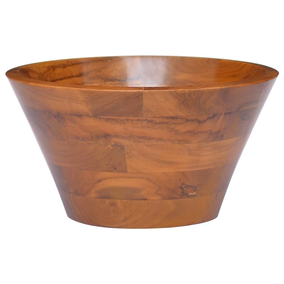 Vidaxl Basin Wash Wooden Basin Bathroom Washroom Sink Hardwood Living Space