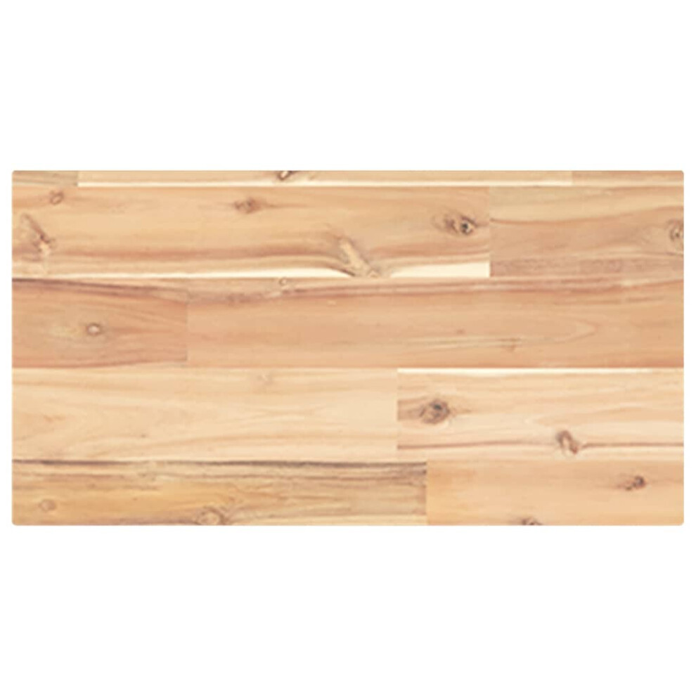 Vidaxl Floating Shelf Wall Shelf Storage Shelf Untreated Solid Wood Acacia