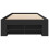VidaXL vidaXL Bed Frame Bed Base Bedstead Black 90x190 cm Single Engineered Wood 5