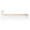 VidaXL vidaXL Bed Frame with Headboard White 120x190 cm Small Double Engineered Wood 6