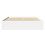 VidaXL vidaXL Bed Frame Bed Base Bedstead White 150x200 cm King Size Engineered Wood 5