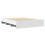 VidaXL vidaXL Bed Frame Bed Base Bedstead White 150x200 cm King Size Engineered Wood 2