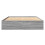 VidaXL vidaXL Bed Frame Bed Base Bedstead Grey Sonoma 160x200 cm Engineered Wood 5