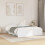 VidaXL vidaXL Bed Frame Bed Base Bedstead White 150x200 cm King Size Engineered Wood 3