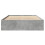 VidaXL vidaXL Bed Frame Bed Base Bedstead Concrete Grey 140x190 cm Engineered Wood 5