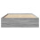 VidaXL vidaXL Bed Frame Bed Base Bedstead Grey Sonoma 120x200 cm Engineered Wood 5