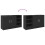 VidaXL vidaXL Sink Cabinet Vanity Unit Storage Unit Cupboard Black Engineered Wood 8