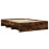 VidaXL vidaXL Bed Frame Bed Base Smoked Oak 120x190 cm Small Double Engineered Wood 7