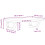 VidaXL vidaXL Basin Shelf Wall Mounted Bathroom Countertop Steel and Solid Wood Beech 11