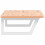 VidaXL vidaXL Basin Shelf Wall Mounted Bathroom Countertop Steel and Solid Wood Beech 5