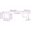 VidaXL vidaXL Basin Shelf Wall Mounted Bathroom Countertop Steel and Solid Wood Beech 4