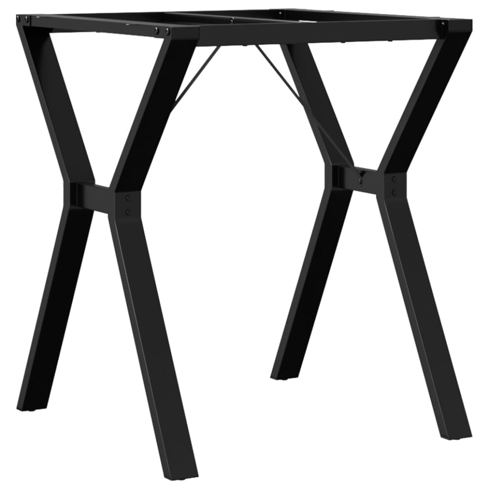 vidaXL Dining Table Legs Y-Frame Desk Legs Metal Furniture Legs Cast Iron