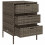 VidaXL vidaXL Gartenschrank Grau 55x59x80 cm Poly Rattan 6