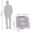 VidaXL vidaXL Gartenschrank Grau 55x59x80 cm Poly Rattan 4
