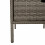 VidaXL vidaXL Gartenschrank Grau 55x59x80 cm Poly Rattan 10