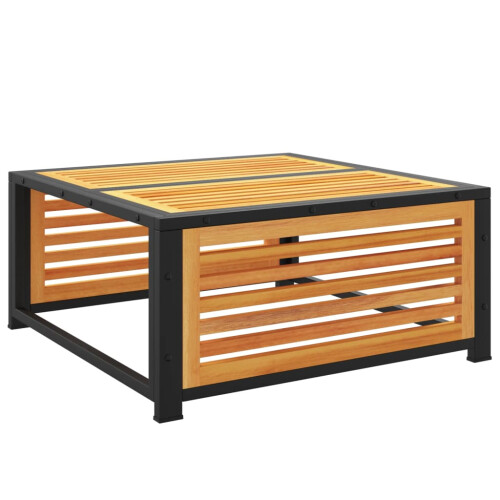 VidaXL vidaXL Garden Table Outdoor Table Patio Side Coffee Table Solid Wood Acacia 1