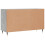 VidaXL vidaXL Sideboard Storage Side Cabinet Cupboard Concrete Grey Engineered Wood 8
