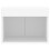 VidaXL vidaXL Bedside Cabinet with LED Lights Wall-mounted Nightstand Bed Table White 7