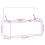 VidaXL vidaXL Storage Box Toy Box Blanket Box Storage Chest White Engineered Wood 4