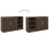 VidaXL vidaXL Sink Cabinet Vanity Unit Storage Cupboard Brown Oak Engineered Wood 8