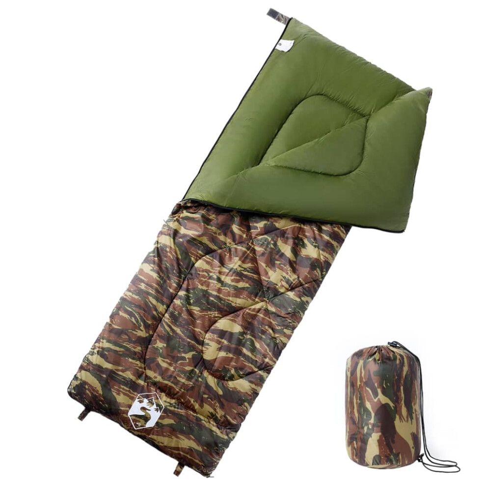 Vidaxl Sleeping Bag For Adults Camping Outdoor Hiking Sleeping Bag 3 Seasons