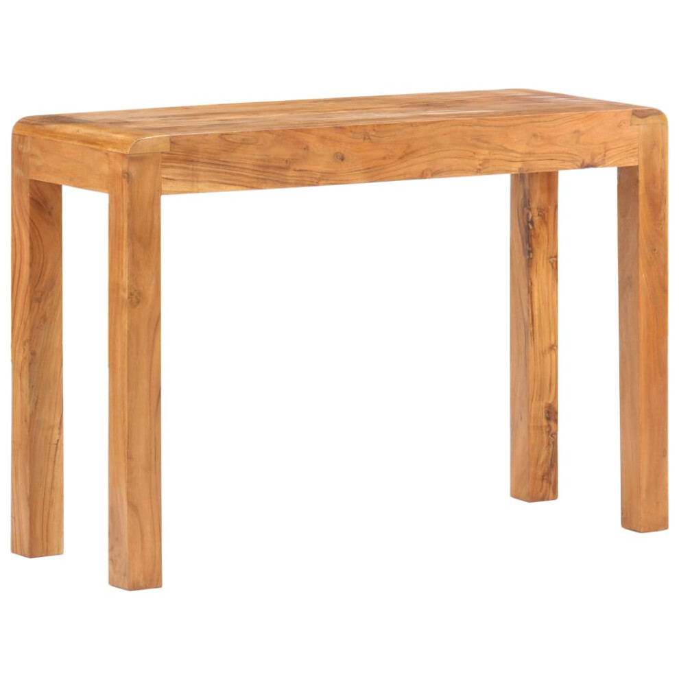 Vidaxl Solid Wood Acacia Console Table 110X40x76 Cm In Honey Finish Side Table