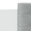 VidaXL vidaXL Bed Frame with Headboard Bed White 90x190 cm Single Engineered Wood 7