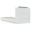 VidaXL vidaXL Bed Frame with Headboard Bed White 90x190 cm Single Engineered Wood 6