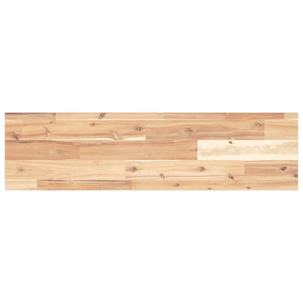 Vidaxl Floating Shelf Wall Shelf Storage Shelf Untreated Solid Wood Acacia