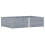 VidaXL vidaXL Grey Solid Pine Wood Garden Planter - Foldable, Stackable Raised Bed with Open Bottom - Outdoor 150 x 100 x 41 cm 1