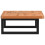 VidaXL vidaXL Basin Shelf Wall Mounted Bathroom Countertop Steel and Solid Wood Beech 5