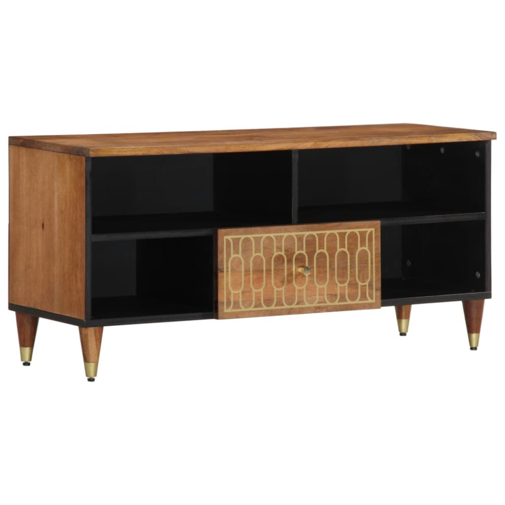 vidaXL TV Cabinet TV Stand Media TV Unit Entertainment Centre Solid Wood Mango