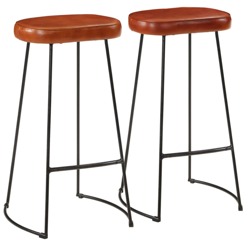 vidaXL Gavin Bar Stools Kitchen Bistro Chair Restaurant Counter Chair 2 pcs