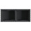 VidaXL vidaXL Hochbeet mit 2 Fächern Schwarz 72x30x32 cm Poly Rattan 8