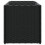 VidaXL vidaXL Hochbeet mit 2 Fächern Schwarz 72x30x32 cm Poly Rattan 6
