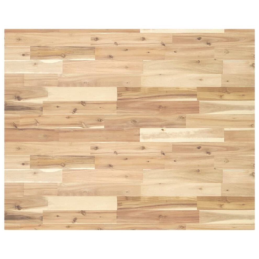 Vidaxl Table Top Replacement Dining Table Top Rectangular Solid Wood Acacia