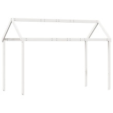 vidaXL Dach für Kinderbett Weiß 217x85,5x154 cm Massivholz Kiefer