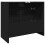 VidaXL vidaXL Sink Cabinet Vanity Unit Storage Unit Cupboard Black Engineered Wood 7