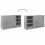 VidaXL vidaXL Sink Cabinet Vanity Unit Storage Cupboard Concrete Grey Engineered Wood 8