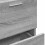 VidaXL vidaXL Sink Cabinet Vanity Unit Storage Cupboard Grey Sonoma Engineered Wood 9