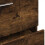 VidaXL vidaXL Sink Cabinet Vanity Unit Storage Cupboard Smoked Oak Engineered Wood 9