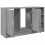 VidaXL vidaXL Sink Cabinet Vanity Unit Storage Cupboard Grey Sonoma Engineered Wood 5