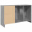 VidaXL vidaXL Sink Cabinet Vanity Unit Storage Cupboard Grey Sonoma Engineered Wood 7