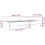 VidaXL vidaXL Bed Frame Bed Base Bedstead Concrete Grey 90x200 cm Engineered Wood 9