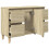 VidaXL vidaXL Sink Cabinet Vanity Unit Storage Cupboard Sonoma Oak Engineered Wood 6