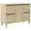 VidaXL vidaXL Sink Cabinet Vanity Unit Storage Cupboard Sonoma Oak Engineered Wood 2